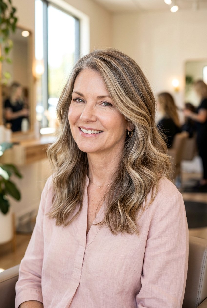 Cream Bronde Highlights For Gray Blending - 20 gray blending highlights for brunettes - 20 gray blending highlights for brunettes