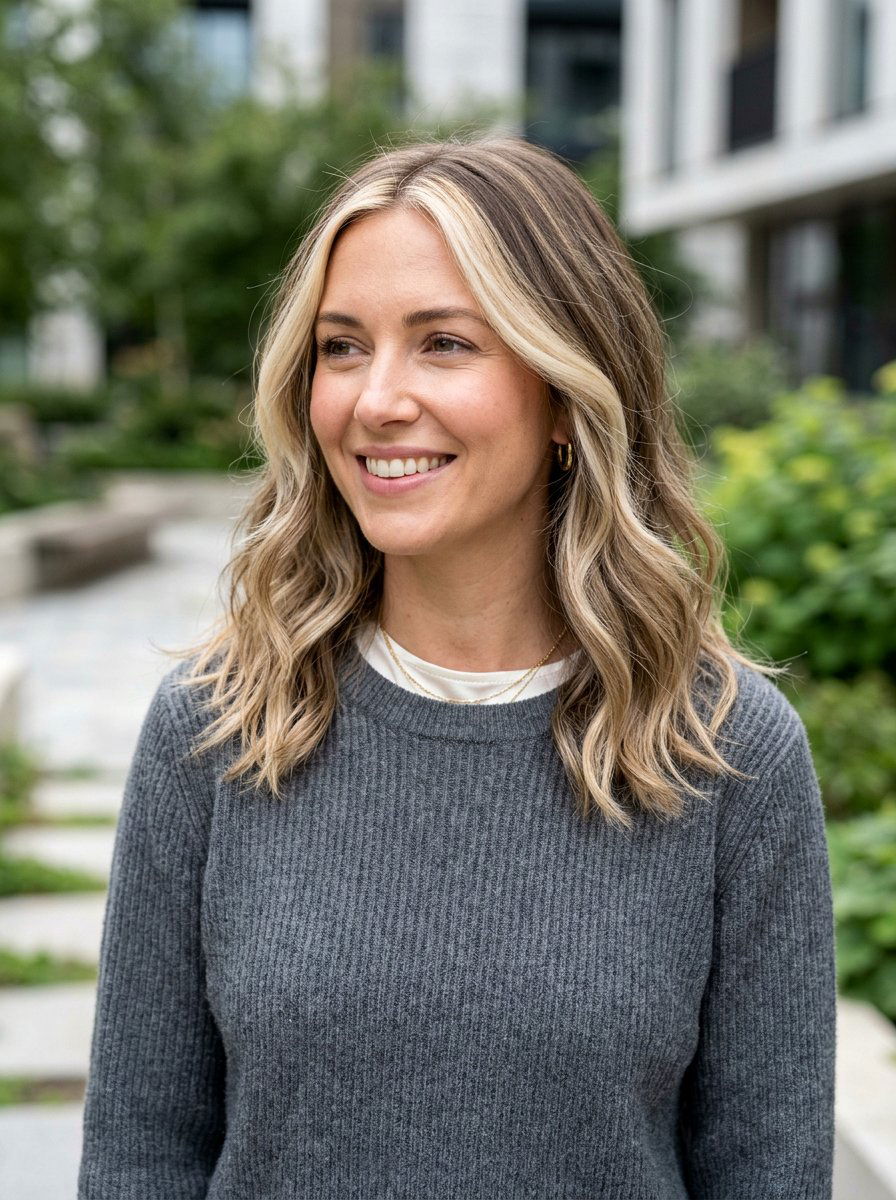 Creamy Blonde Face Framing Highlights Shoulder Length - 20 creamy blonde with face framing highlights - 20 creamy blonde with face framing highlights