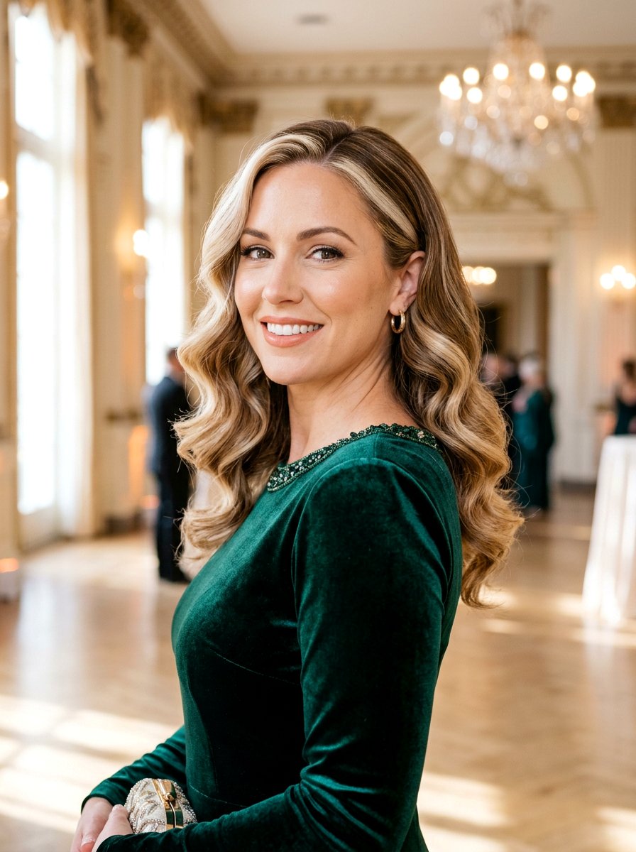 Creamy Blonde Face Framing Highlights Vintage Waves - 20 creamy blonde with face framing highlights - 20 creamy blonde with face framing highlights