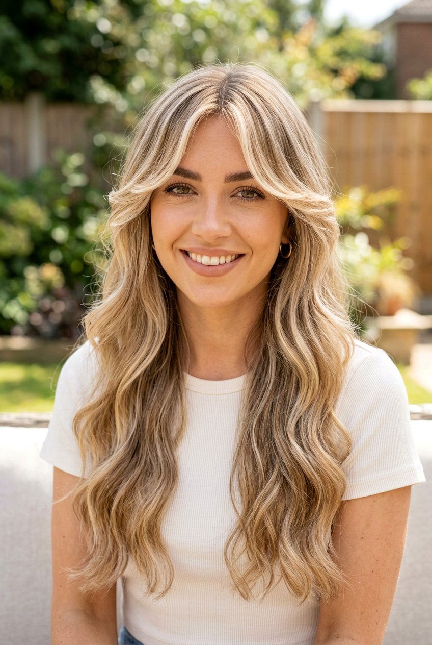 Creamy Blonde Highlights On Dirty Blonde Curtain Bangs - 20 creamy blonde highlights on dirty blonde hair - 20 creamy blonde highlights on dirty blonde hair