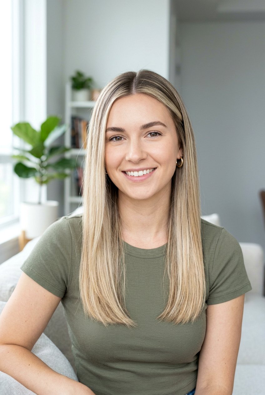 Creamy Blonde Highlights With Root Shadow On Dirty Blonde Hair - 20 creamy blonde highlights on dirty blonde hair - 20 creamy blonde highlights on dirty blonde hair