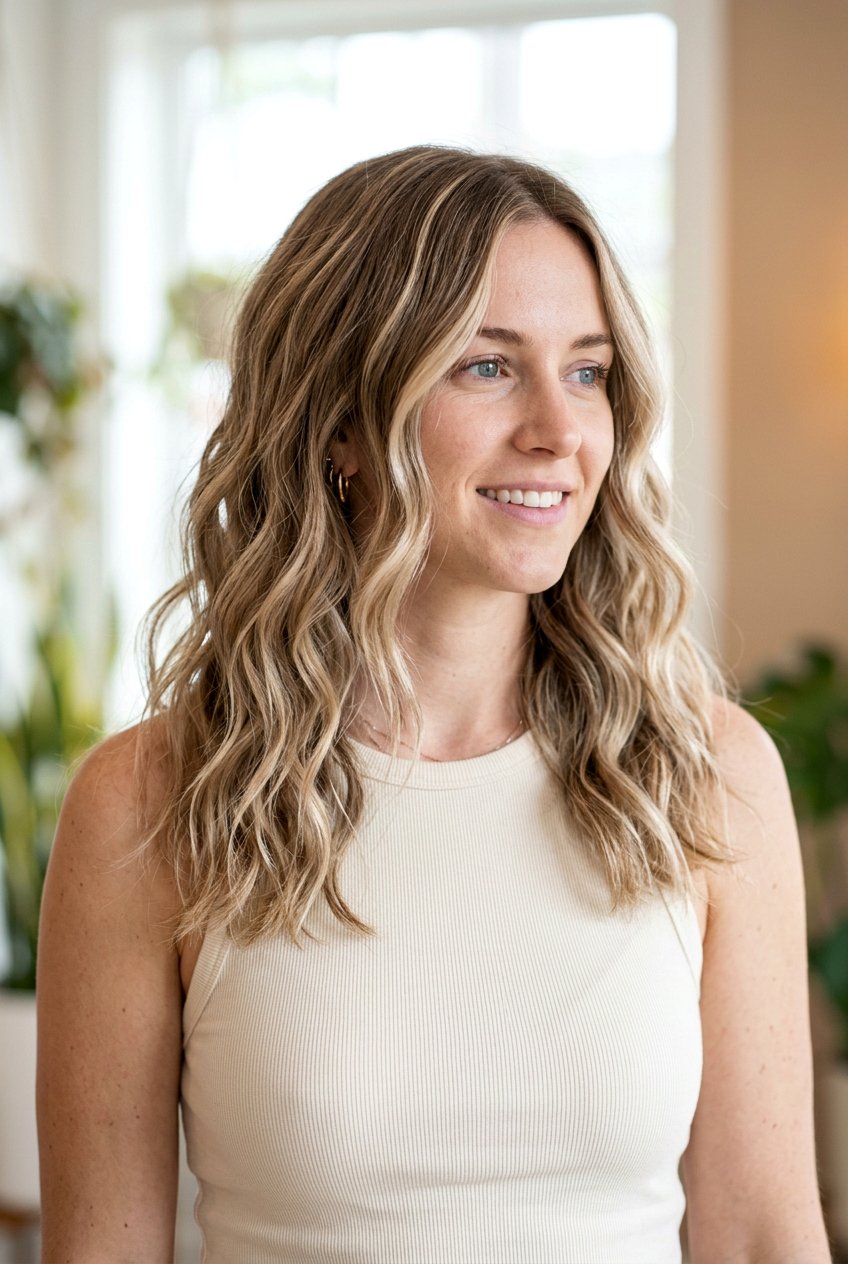 Creamy Blonde Ribbon Highlights On Dirty Blonde Hair - 20 creamy blonde highlights on dirty blonde hair - 20 creamy blonde highlights on dirty blonde hair