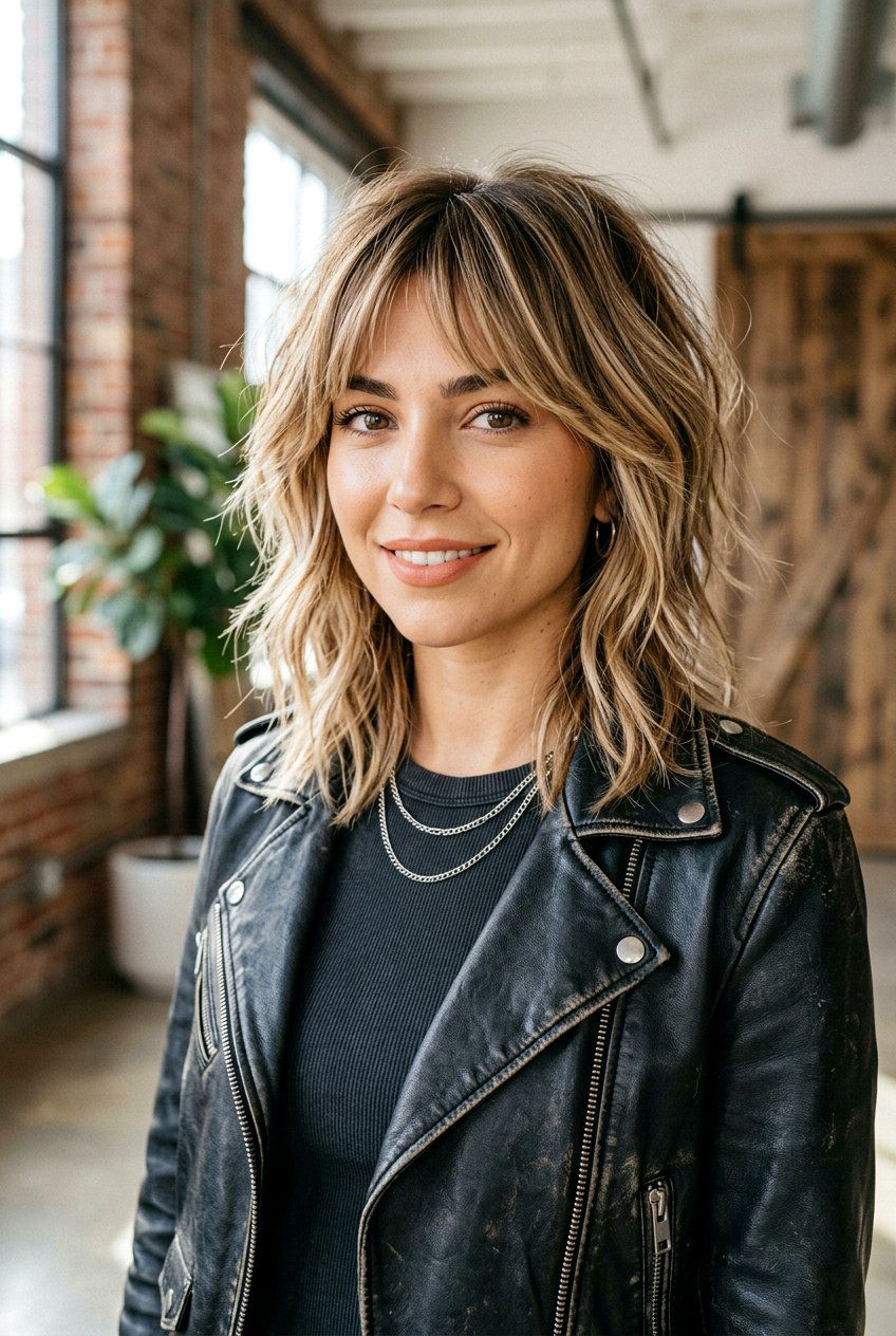 Creamy Bronde Balayage Medium Shag - 20 creamy bronde balayage for medium hair - 20 creamy bronde balayage for medium hair