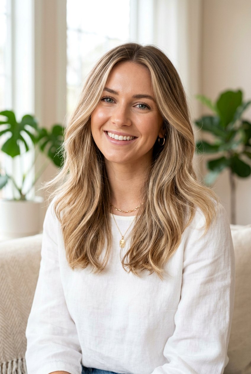 Creamy Bronde Balayage On Medium Hair With Subtle Layers - 20 creamy bronde balayage for medium hair - 20 creamy bronde balayage for medium hair