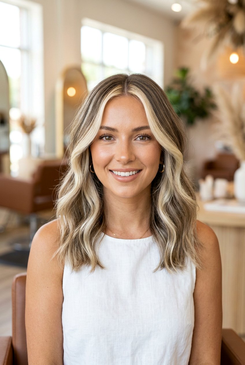 Creamy Vanilla Blonde Money Piece - 20 creamy vanilla blonde hair - 20 creamy vanilla blonde hair