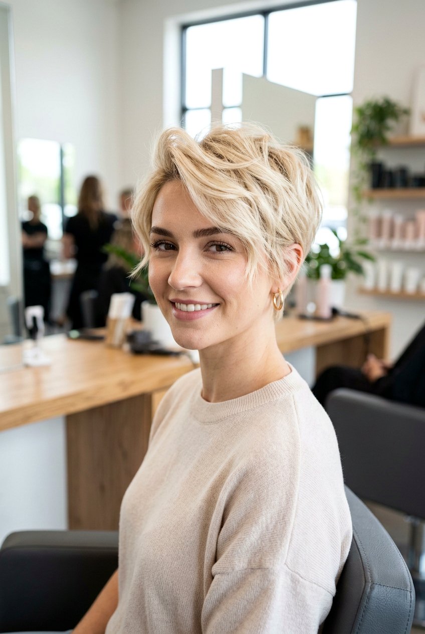 Creamy Vanilla Blonde Pixie - 20 creamy vanilla blonde hair - 20 creamy vanilla blonde hair