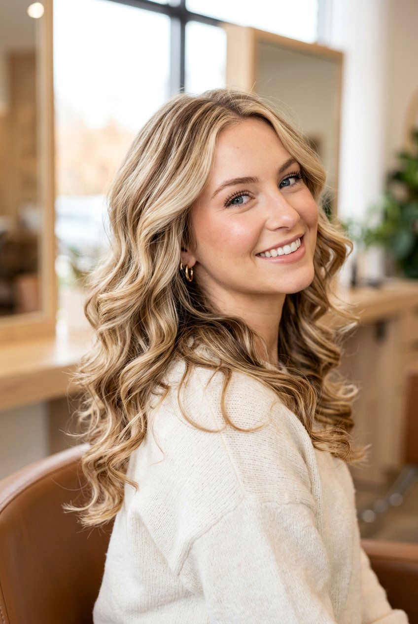 Creamy blonde hair with hazelnut lowlights - 20 blonde hair with lowlights - 20 blonde hair with lowlights