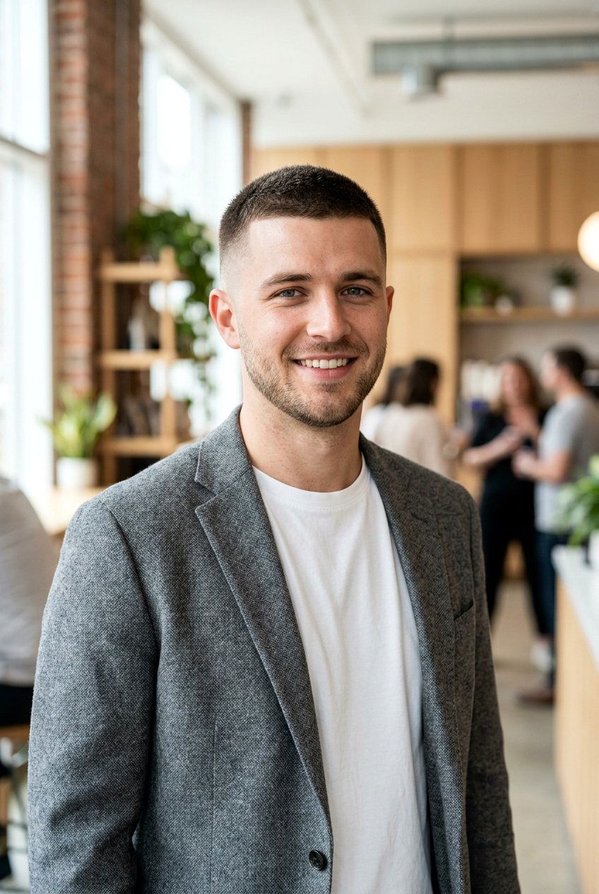 Crew Cut - 20 men haircut ideas for office - 20 men haircut ideas for office