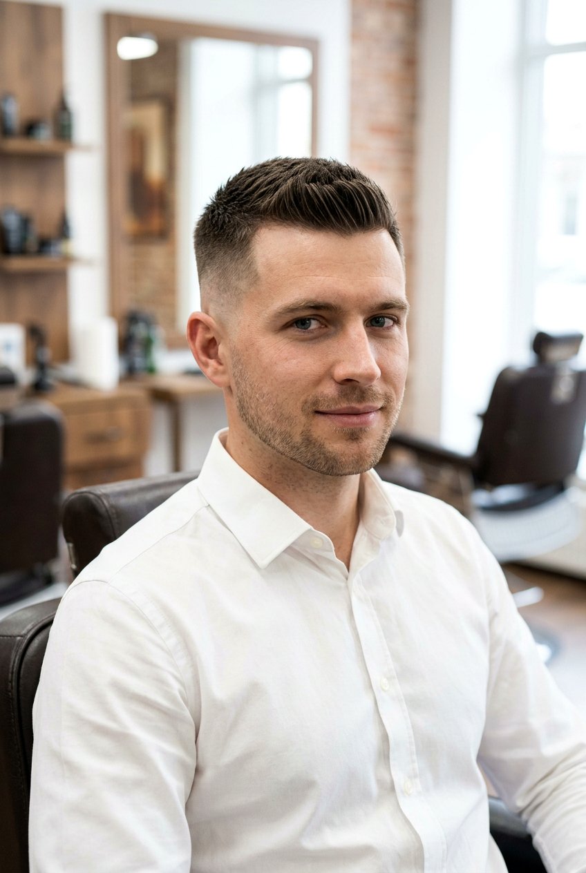 Crew Cut - 20 mens haircut for thin fine hair - 20 men’s haircut for thin fine hair