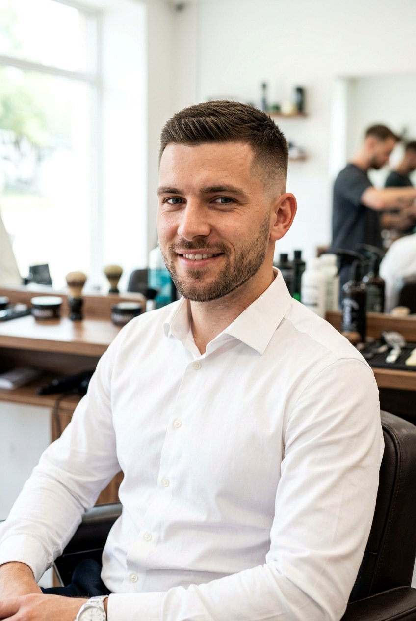 Crew Cut Haircut - 20 men professional haircut for office - 20 men professional haircut for office