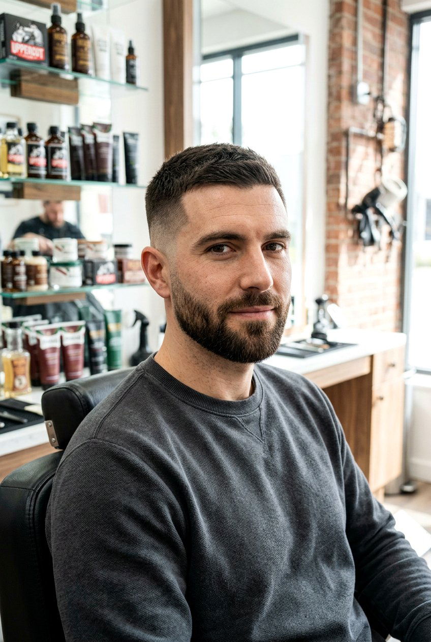 Crew cut with beard - 20 crew cut haircut - 20 crew cut haircut