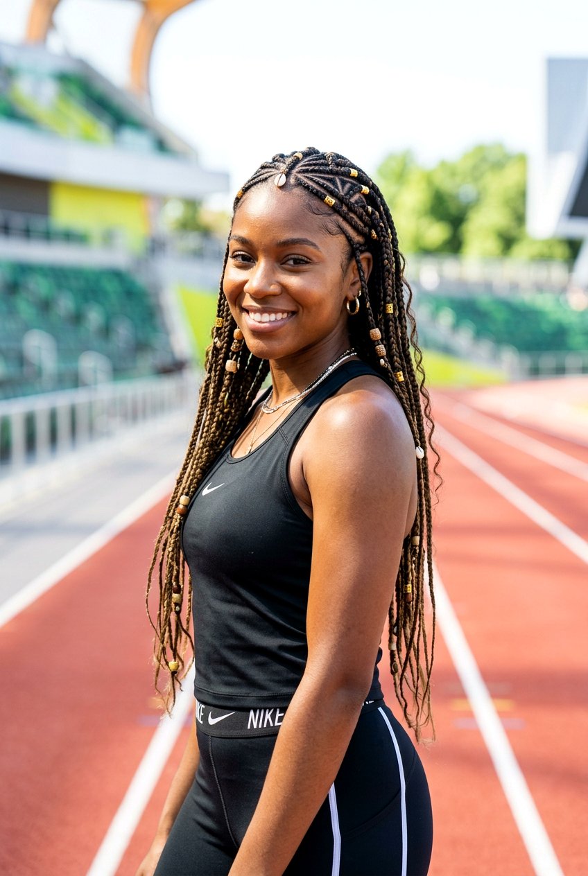 Criss Cross Boho Fulani Braids - 20 boho fulani braids - 20 boho fulani braids