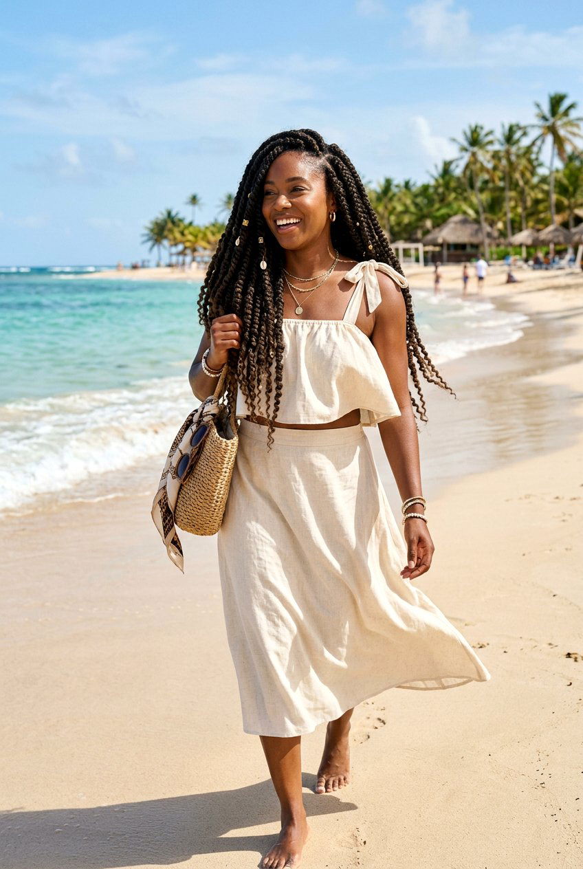 Crochet Box Braids - 20 black women vacation protective styles - 20 black women vacation protective styles