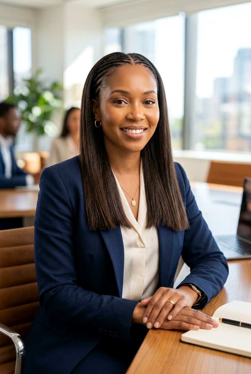 Crochet Braids with Straight Hair - 20 humid weather protective styles for black women - 20 humid weather protective styles for black women