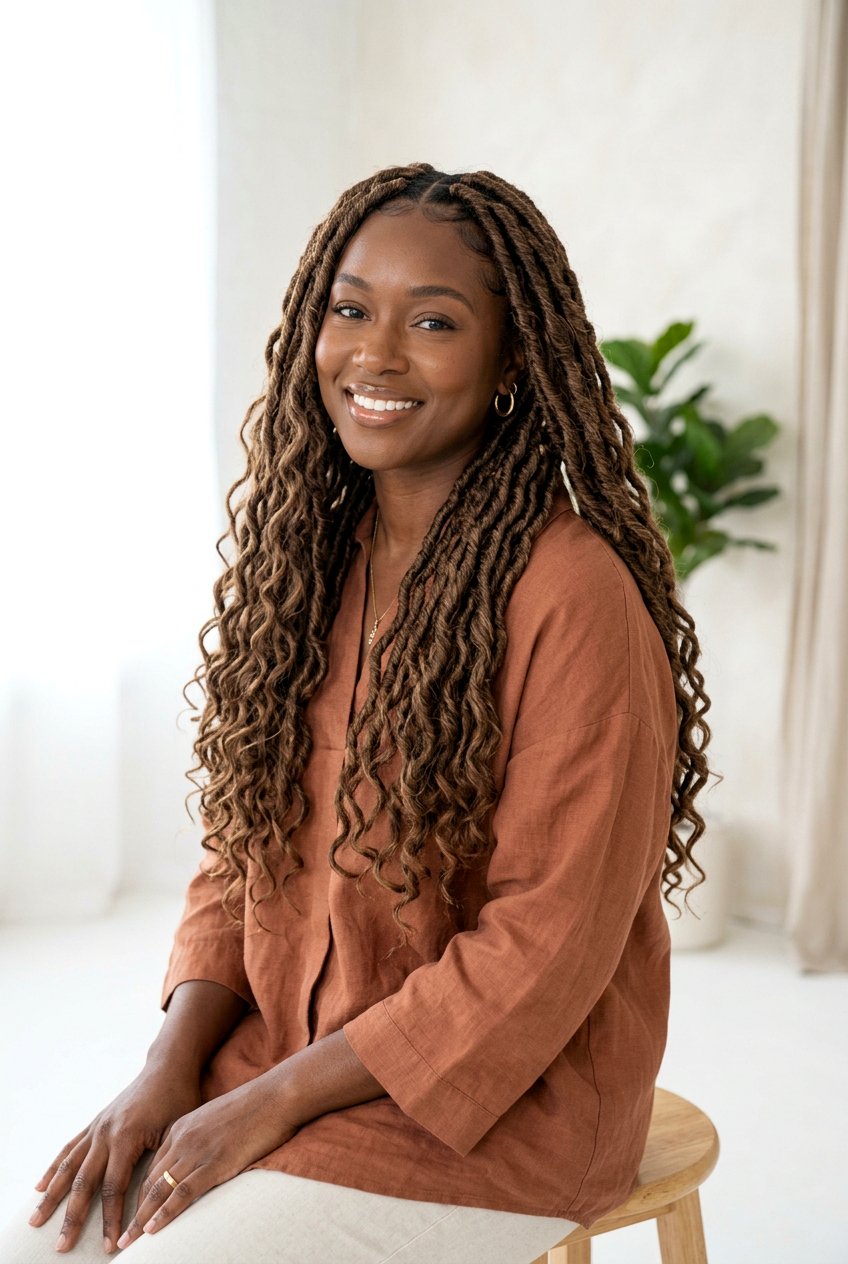 Crochet Faux Locs - 20 low tension protective hairstyles - 20 low tension protective hairstyles