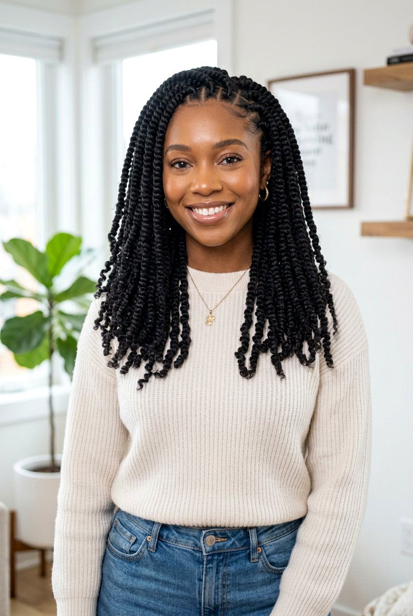 Crochet Spring Twist - 20 black women spring twist ideas - 20 black women spring twist ideas