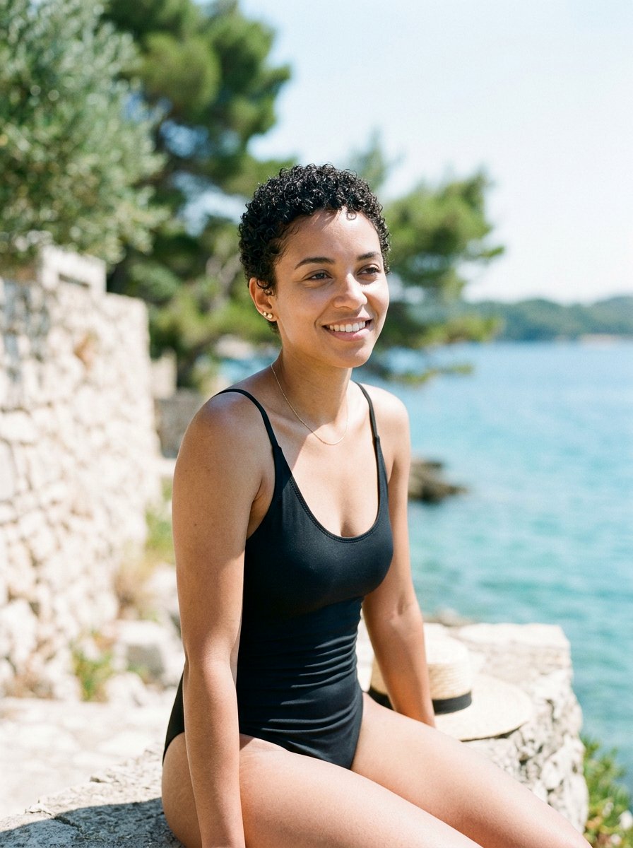 Cropped Curly Pixie - 20 curly pixie for fine curls women - 20 curly pixie for fine curls women