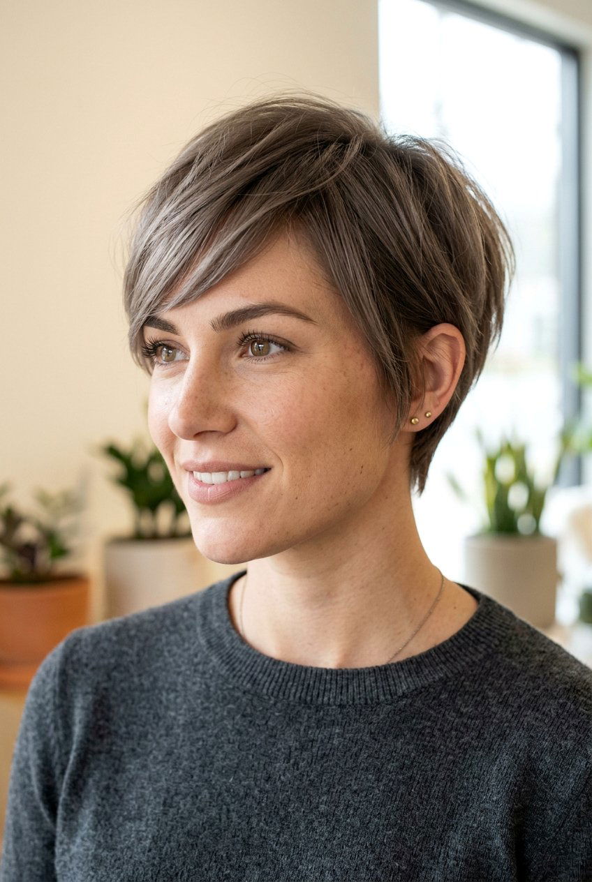 Cropped Pixie Haircut For Square Face - 20 cropped pixie haircut for women - 20 cropped pixie haircut for women
