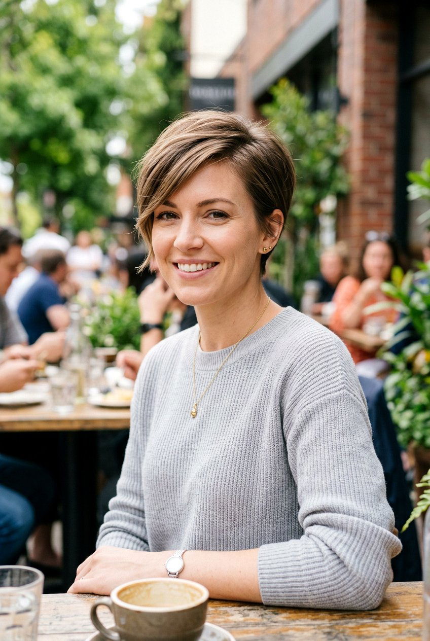 Cropped Pixie With Subtle Layers - 20 sleek cropped pixie haircut - 20 sleek cropped pixie haircut