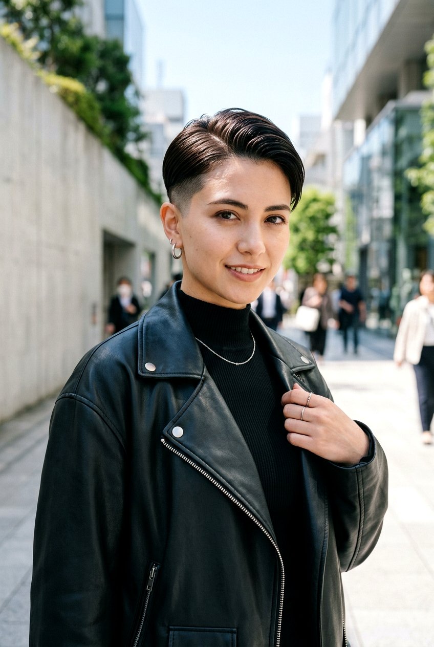 Cropped Pixie With Undercut - 20 sleek cropped pixie haircut - 20 sleek cropped pixie haircut