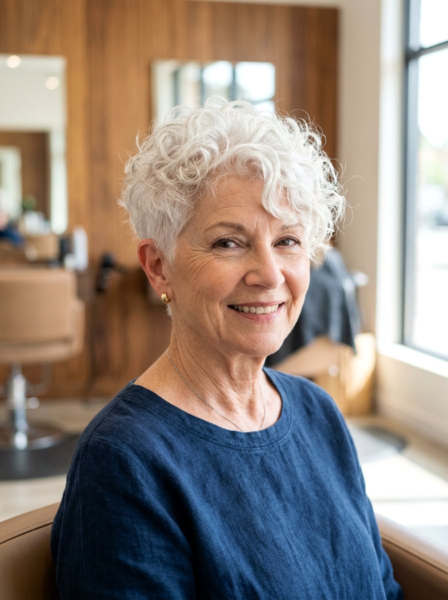 Cropped Wavy Shag Haircut - 20 wavy shag haircut for women over 60 - 20 wavy shag haircut for women over 60