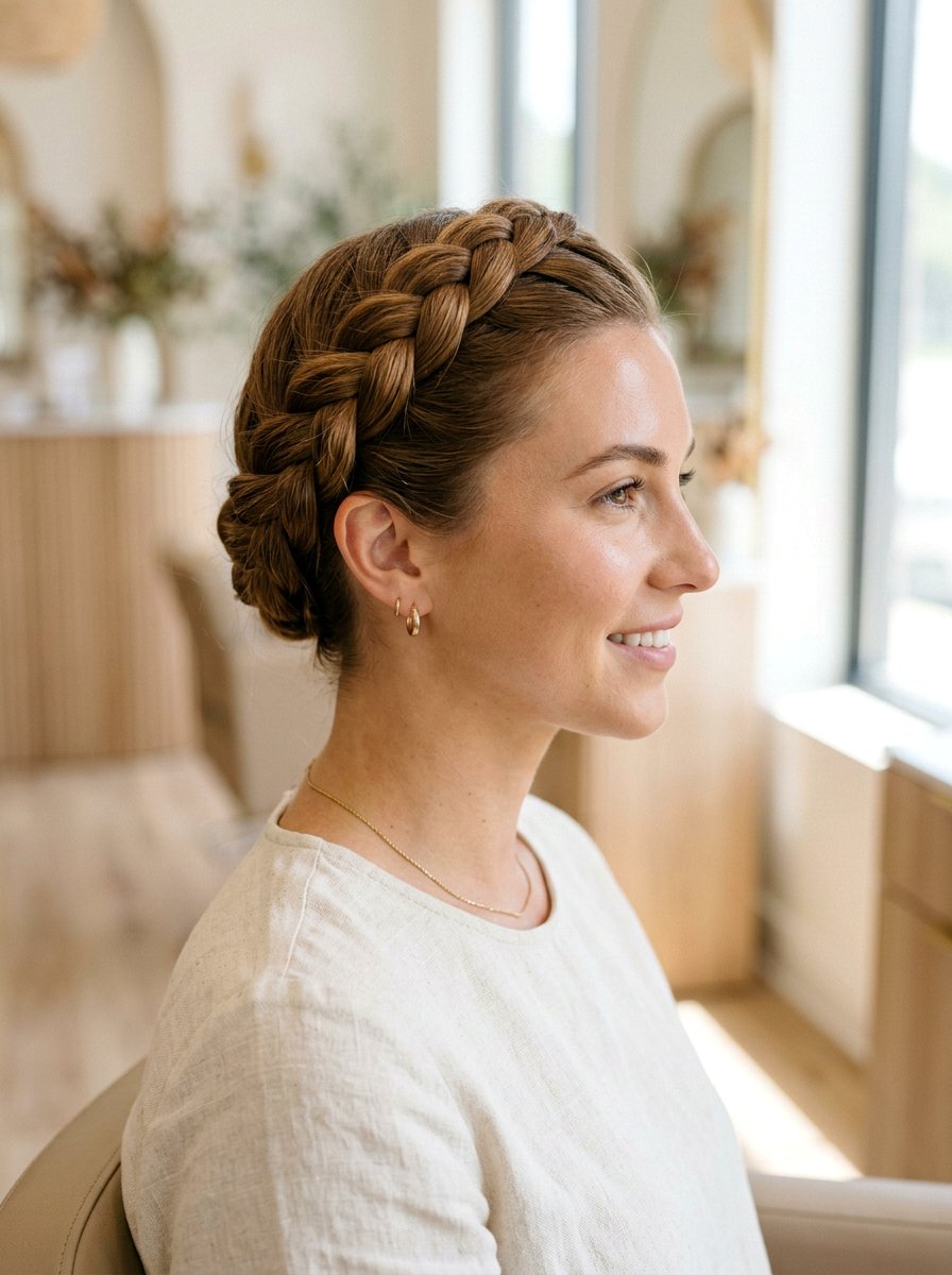 Crown Braid - 20 overnight styles for natural hair stretch - 20 overnight styles for natural hair stretch