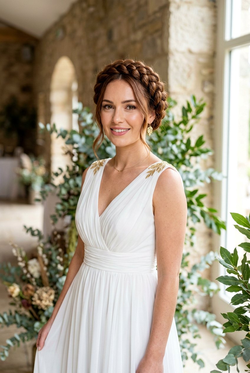 Crown Braid Halloween Hairstyle - 20 halloween braid hairstyles - 20 halloween braid hairstyles