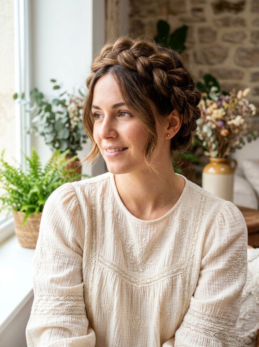 Crown Braid With Volume - 20 hairstyle to create volume at crown - 20 hairstyle to create volume at crown