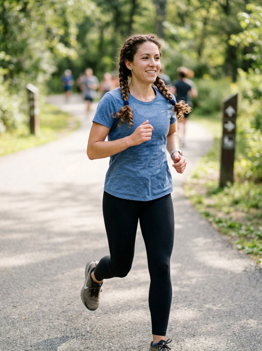 Curl Saving Braided Pigtails for Running - 20 running hairstyle with braided pigtails - 20 running hairstyle with braided pigtails
