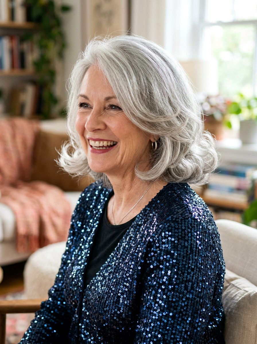 Curled Ends Bob - 20 formal bob hairstyle for older women - 20 formal bob hairstyle for older women