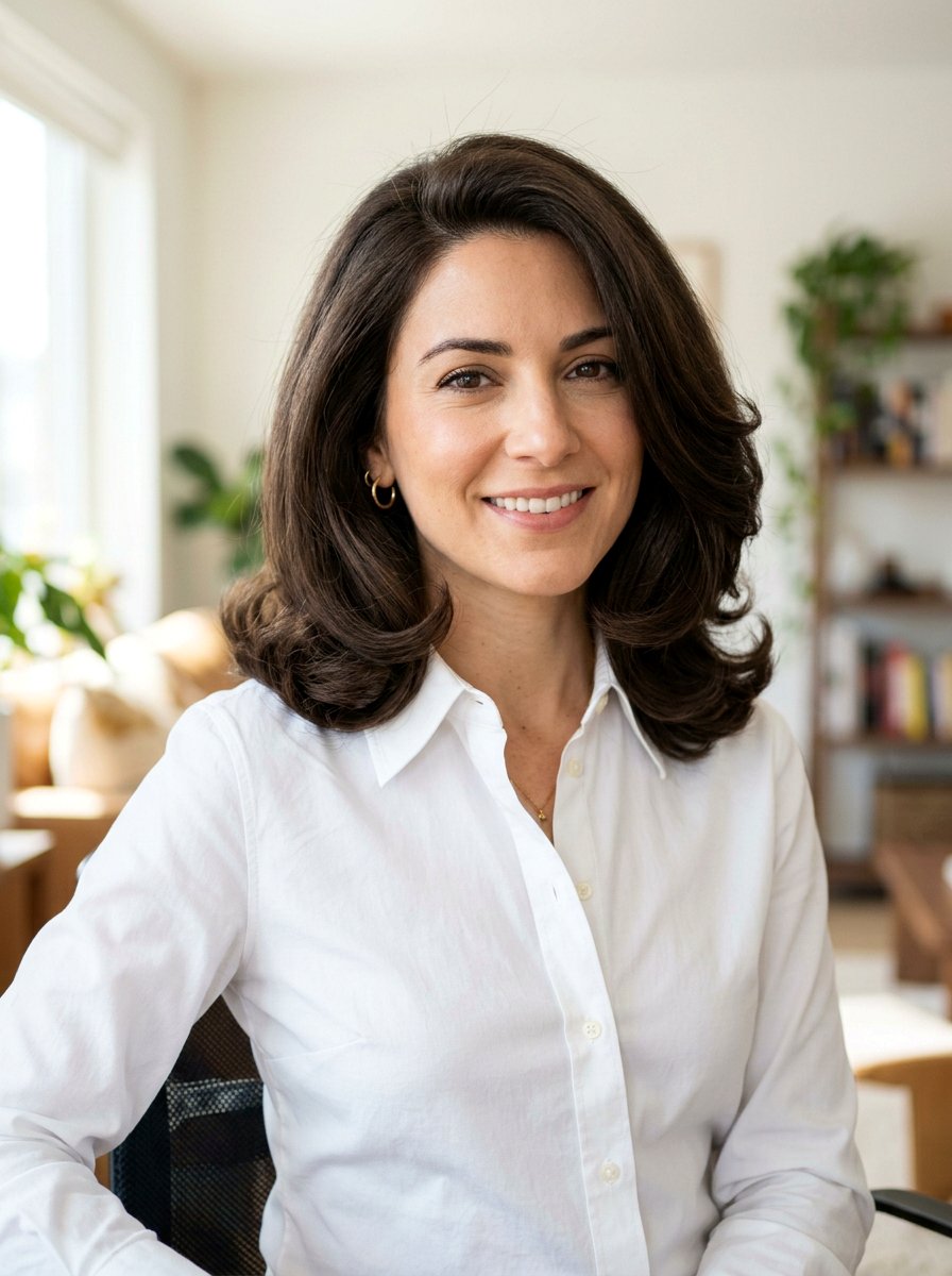 Curled Inward Lob - 20 easy lob styling ideas for women - 20 easy lob styling ideas for women