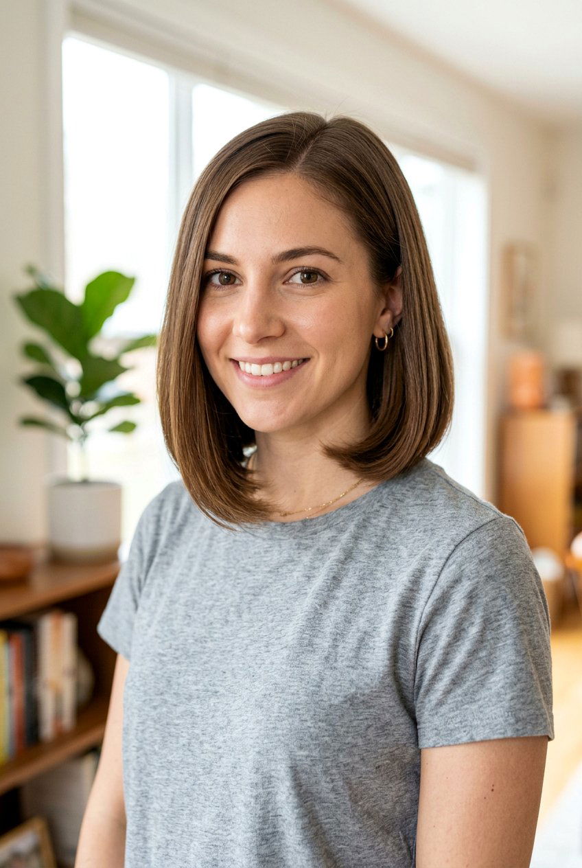 Curled Under A Line Bob - 20 curled under bob hairstyle - 20 curled under bob hairstyle