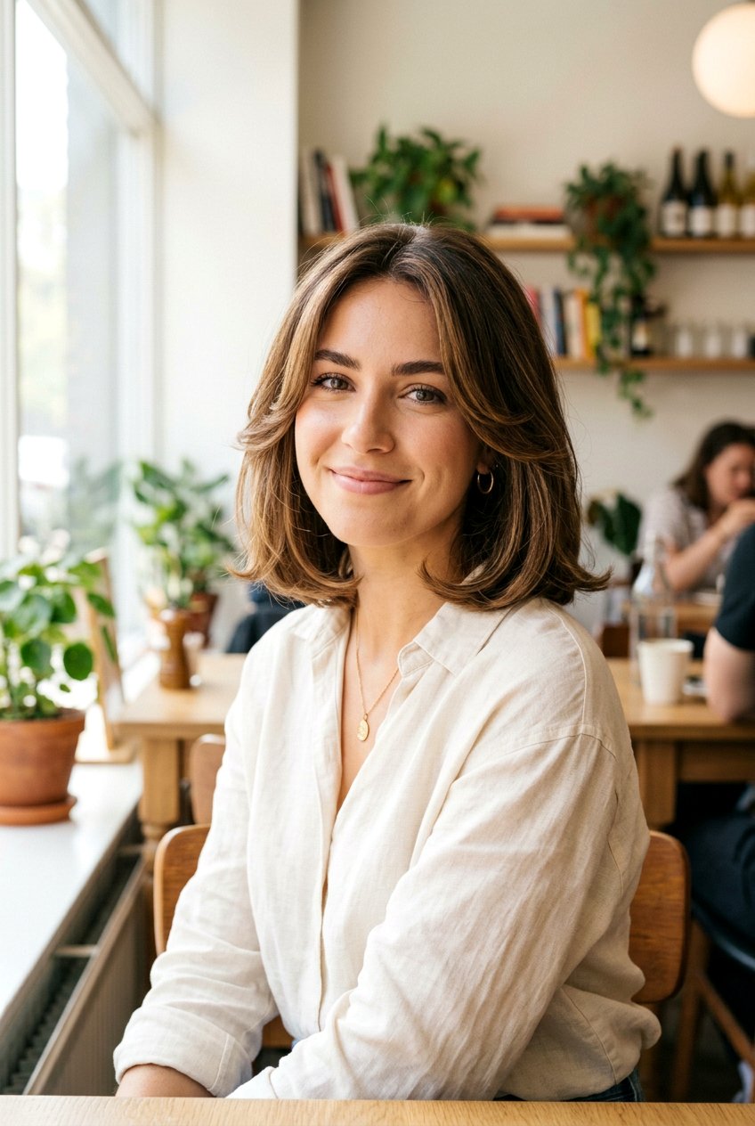 Curled Under Bob With Soft Face Framing - 20 curled under bob hairstyle - 20 curled under bob hairstyle