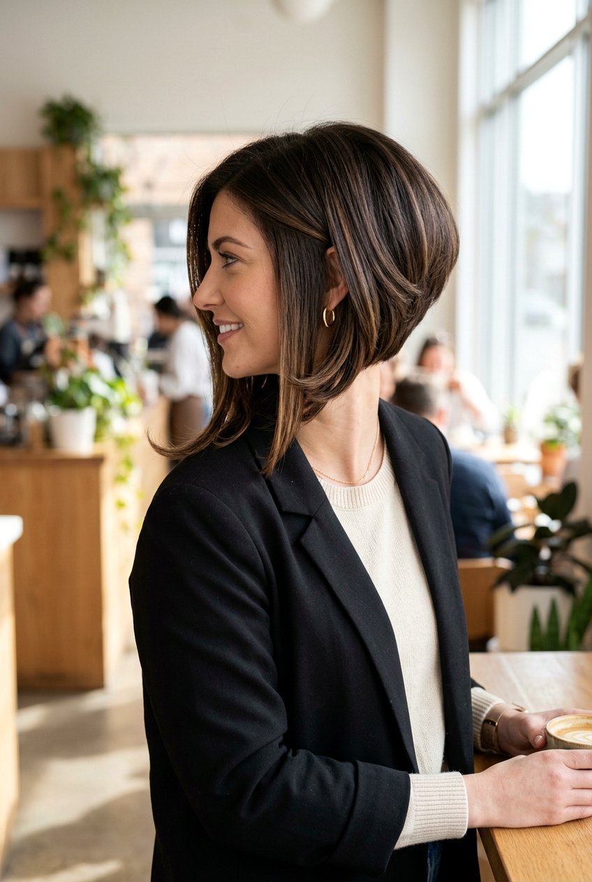 Curled Under Inverted Bob - 20 curled under bob hairstyle - 20 curled under bob hairstyle