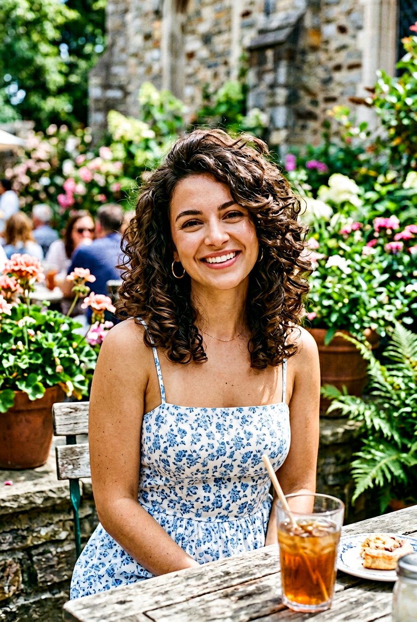 Curly 90s Flip - 20 90s flip haircut for medium hair - 20 90s flip haircut for medium hair