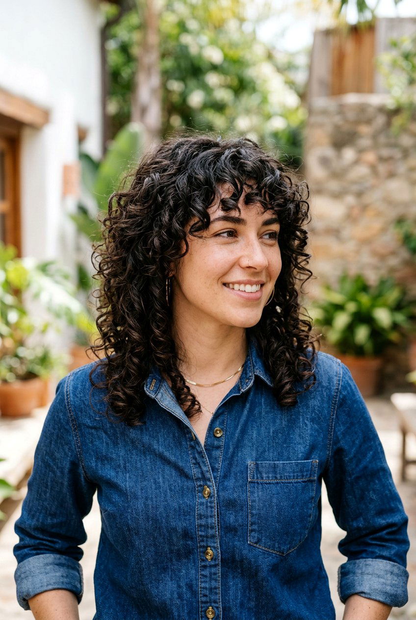 Curly Alt Shag - 20 alt shag haircut for women - 20 alt shag haircut for women