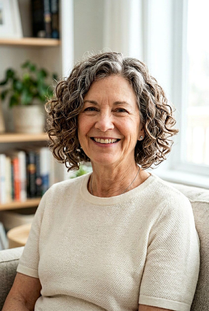 Curly Angled Bob For Women Over 60 - 20 curly bob for women over 60 - 20 curly bob for women over 60