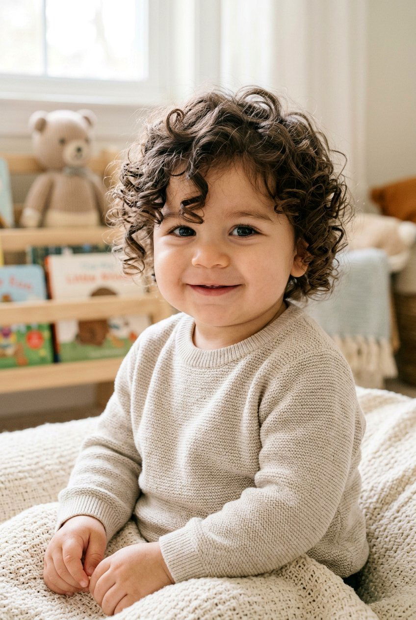 Curly Baby Boy Haircut - 20 baby boy first haircut ideas - 20 baby boy first haircut ideas