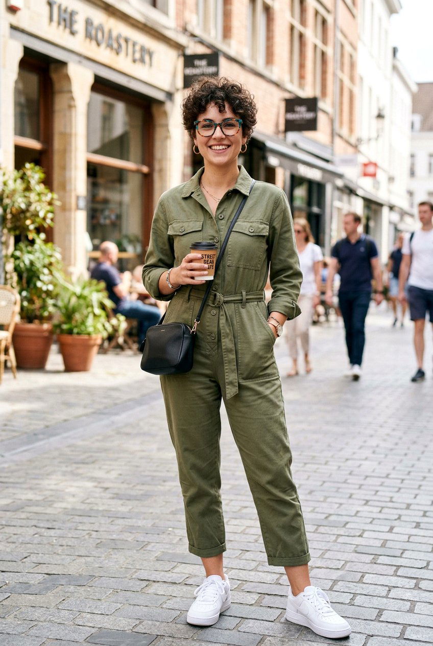 Curly Bixie Cut - 20 curly hairstyles for women with glasses - 20 curly hairstyles for women with glasses