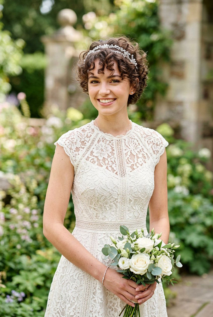 Curly Bixie Cut - 20 homecoming hairstyle for short curly hair - 20 homecoming hairstyle for short curly hair