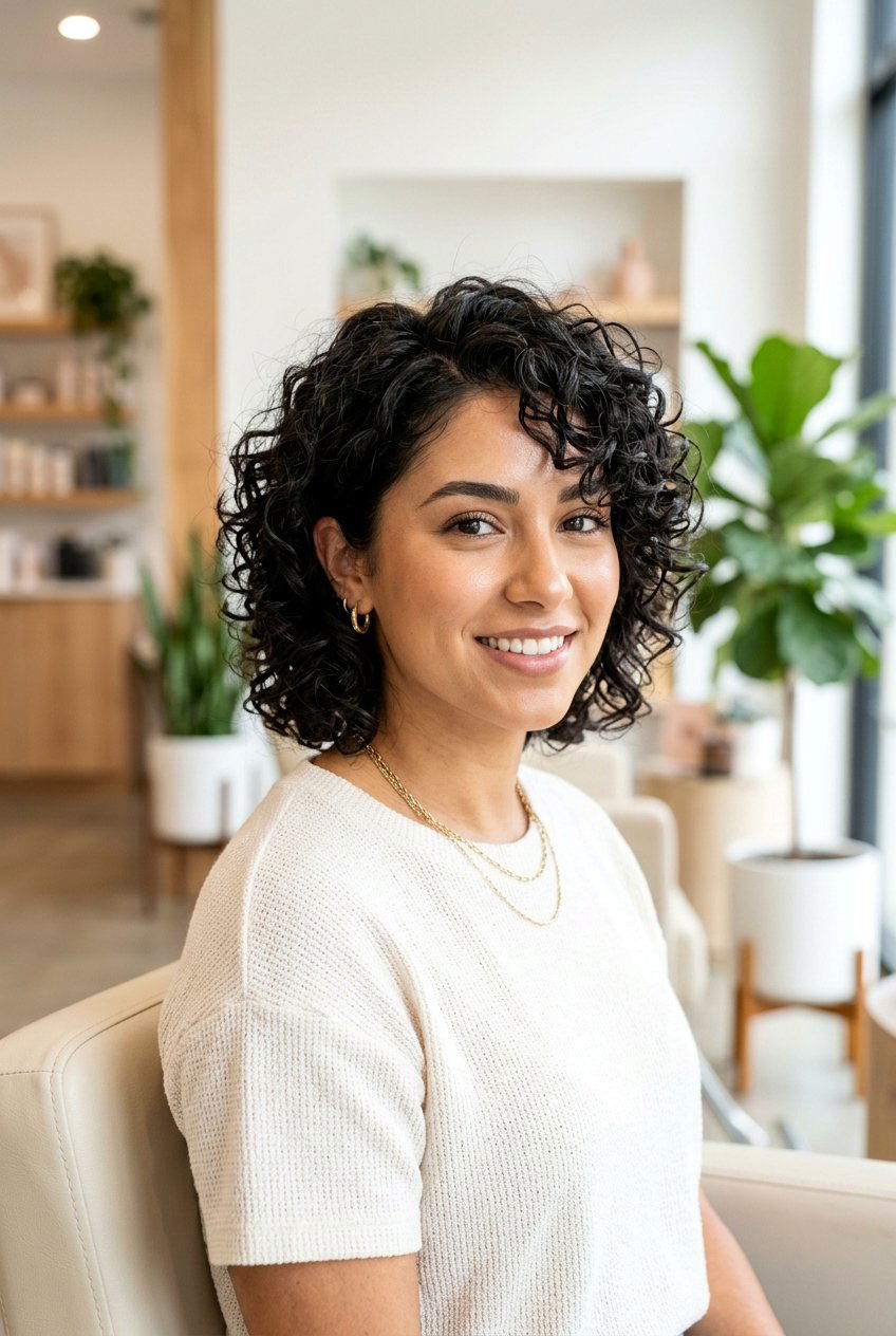 Curly Bixie Cut - 20 short curly hairstyles - 20 short curly hairstyles