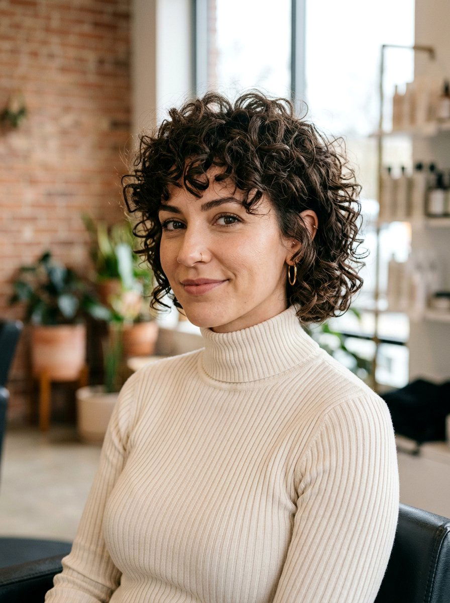 Curly Bixie Cut - 20 trendy haircut for curly hair 2026 - 20 trendy haircut for curly hair 2026