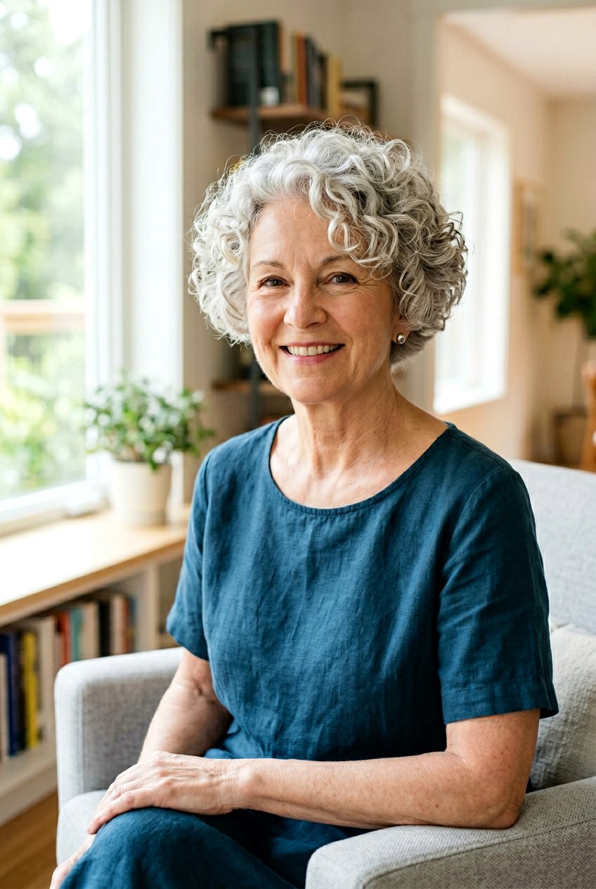 Curly Bixie Haircut For Older Women - 20 bixie haircut for older women - 20 bixie haircut for older women