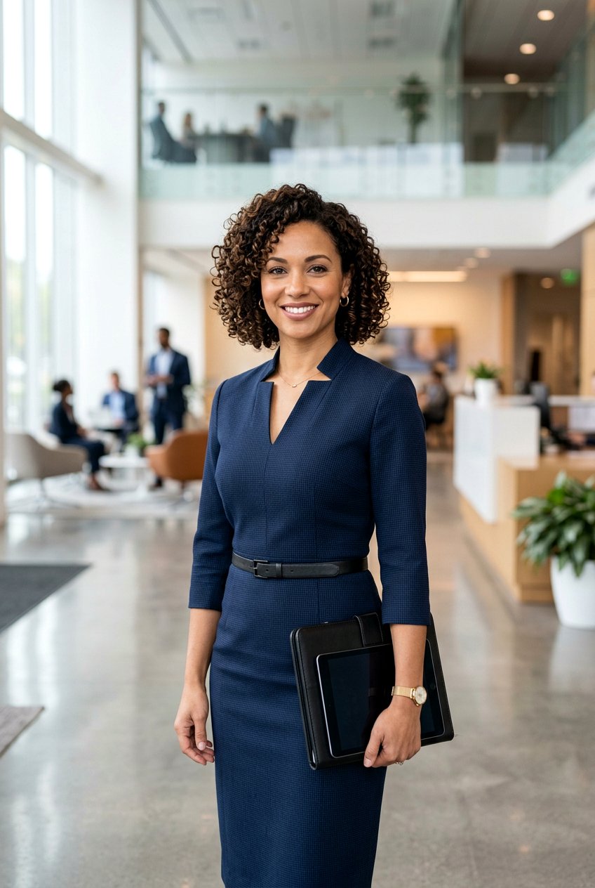 Curly Bob - 20 low maintenance haircut for professional women - 20 low maintenance haircut for professional women