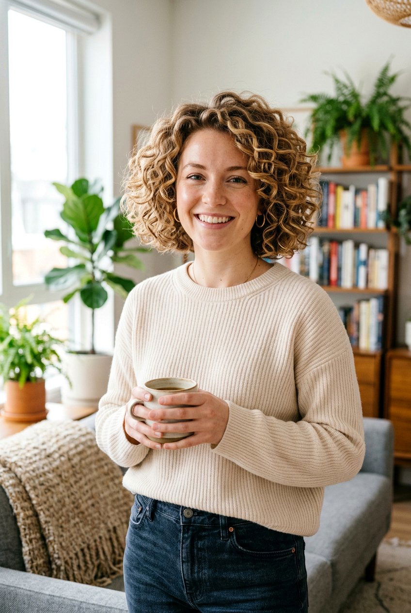 Curly Bob For Fine Hair With Diffused Volume - 20 curly bob for fine curly hair - 20 curly bob for fine curly hair