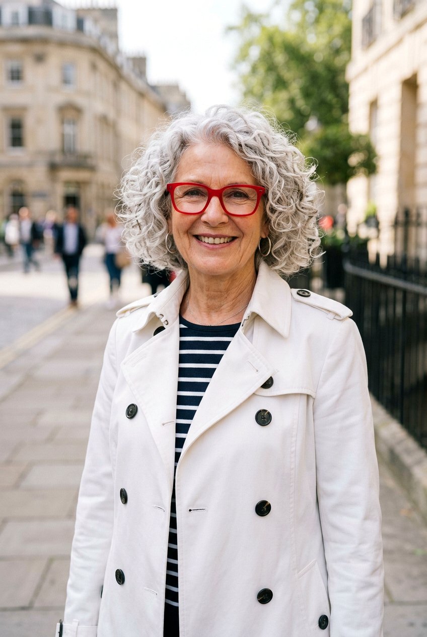 Curly Bob For Mature Hair - 20 classy bob for older women with glasses - 20 classy bob for older women with glasses