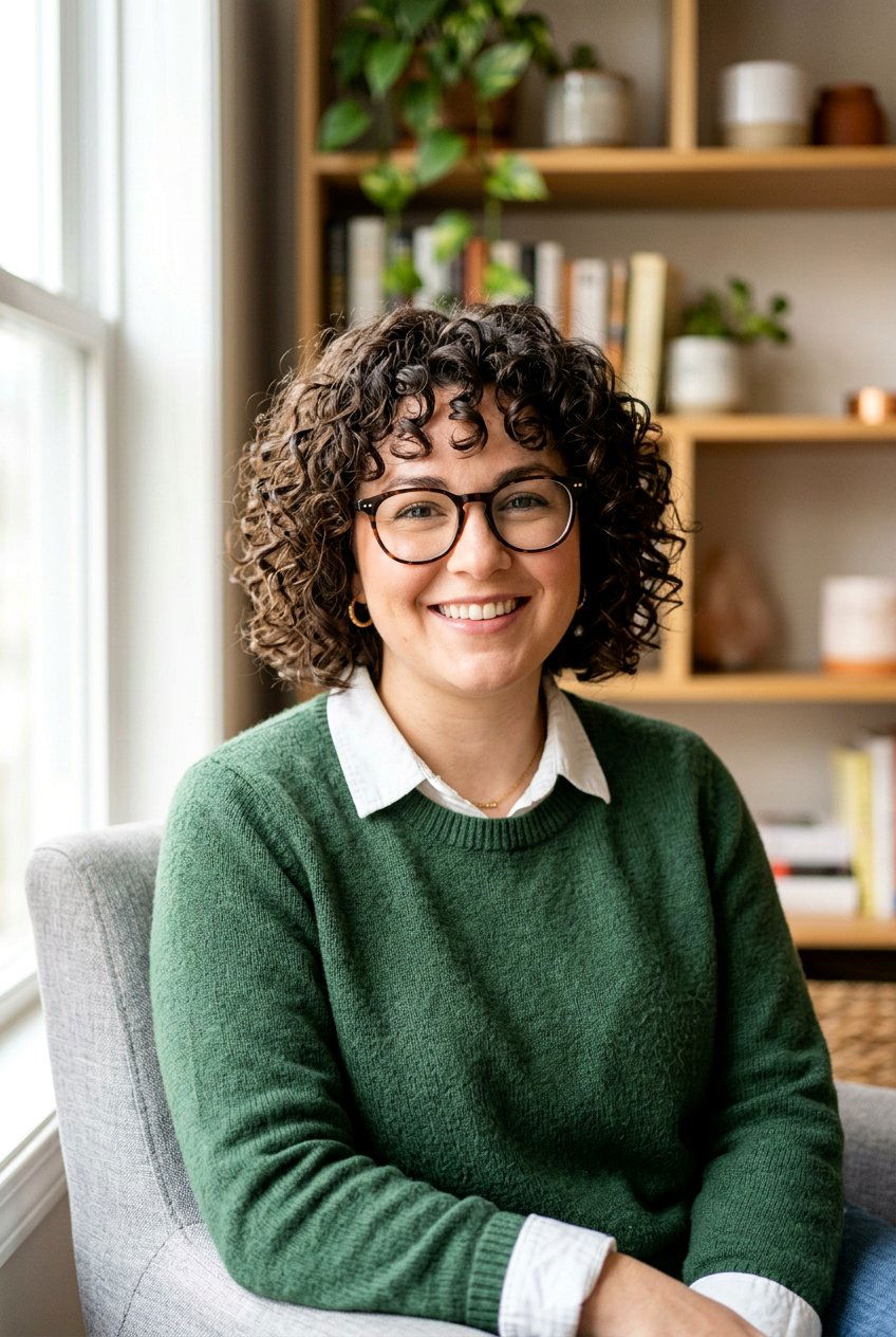 Curly Bob For Round Face With Glasses - 20 curly bob for round face women - 20 curly bob for round face women