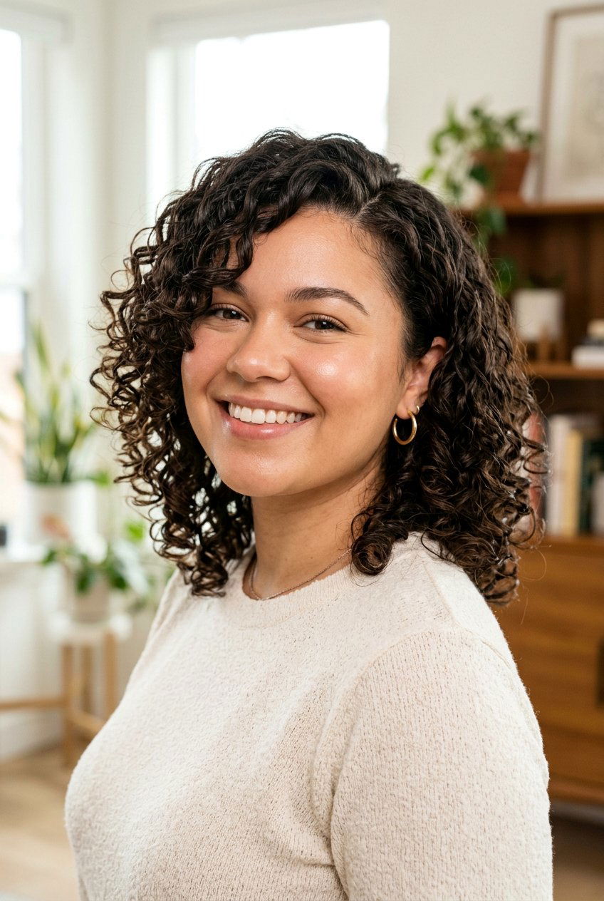 Curly Bob For Round Face - 20 flattering bob for round face - 20 flattering bob for round face