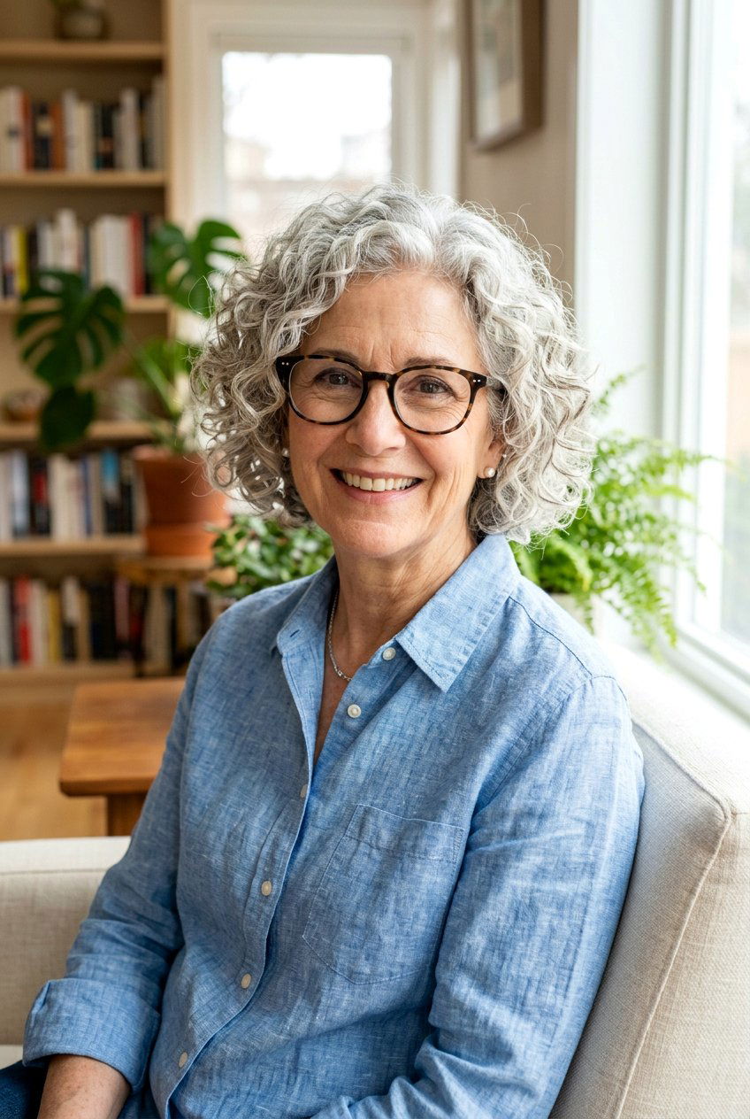 Curly Bob For Women Over 60 With Glasses - 20 curly bob for women over 60 - 20 curly bob for women over 60