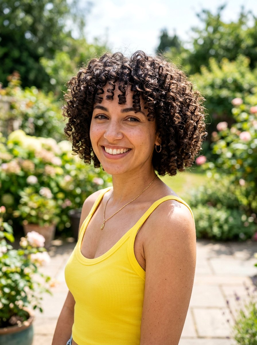 Curly Bob Haircut - 20 cute bob haircut ideas for women - 20 cute bob haircut ideas for women